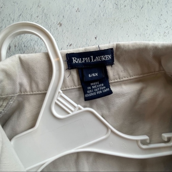 Ralph Lauren Boy’s Jacket Bayport Kids Khaki Zip Up Jacket Size 6 - Picture 3 of 4